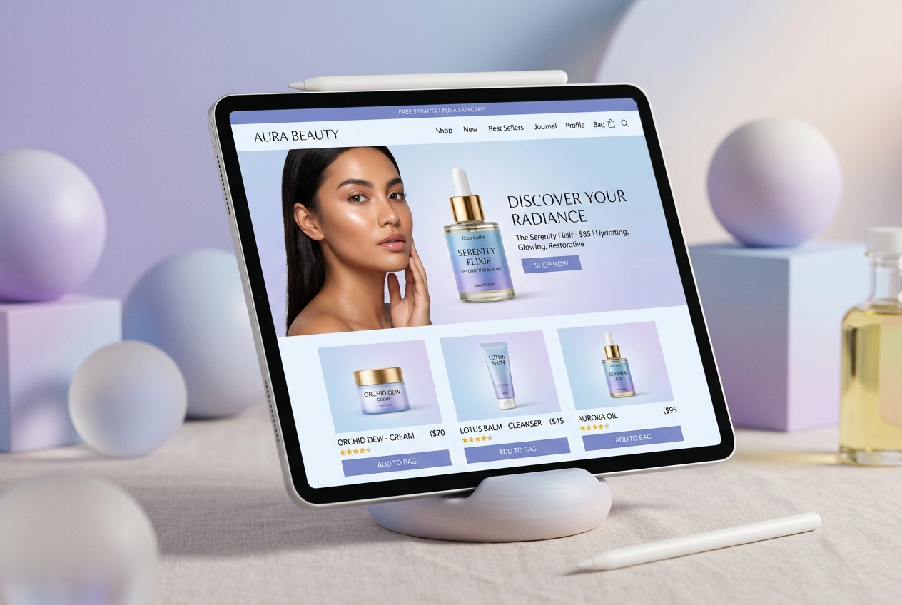 Lumora Beauty Rebrand